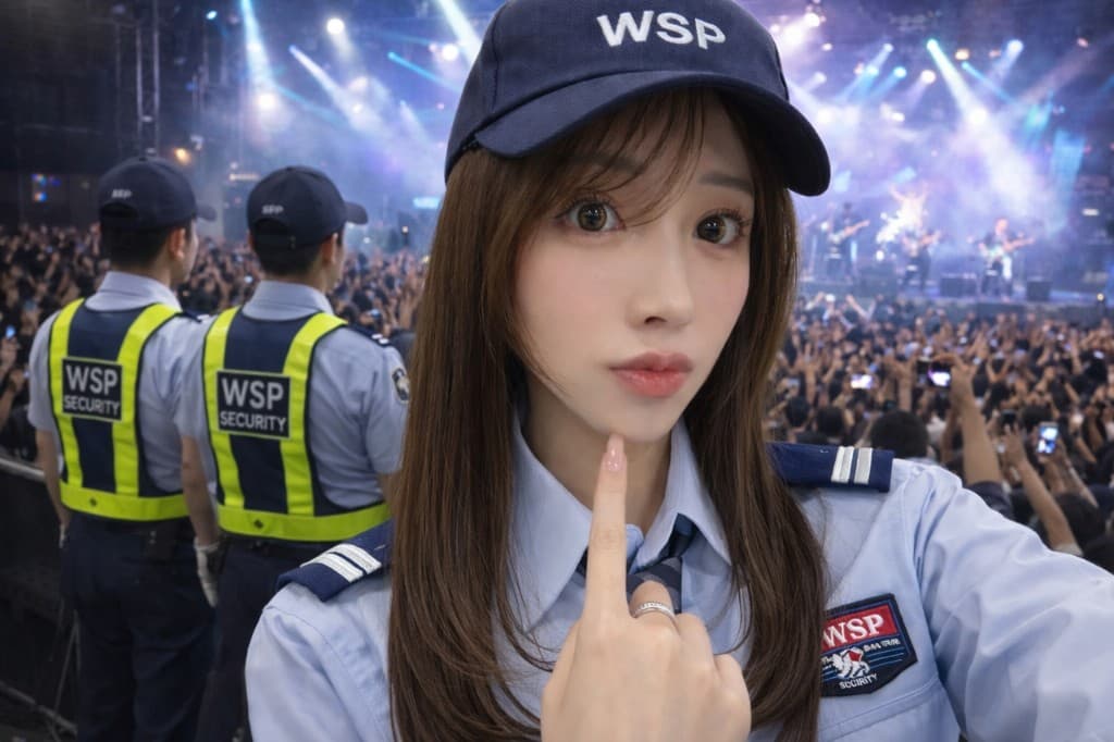 TOP ONのイベント警備スタッフ（ライブ会場での警備風景）